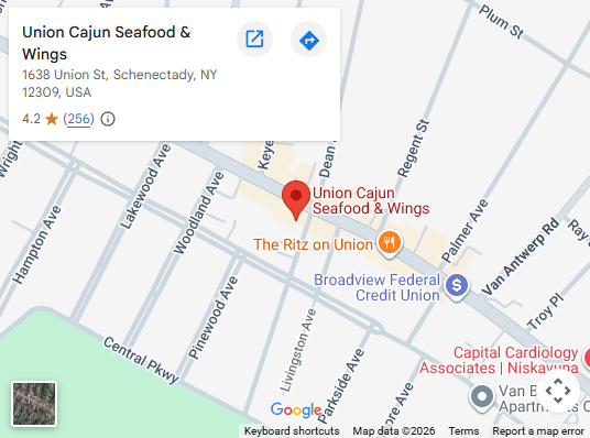 Location, 1638 Union St, Schenectady, NY 12309